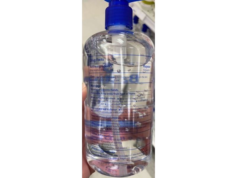 Bactive Hand Sanitizer, 16.9 fl oz/500 mL