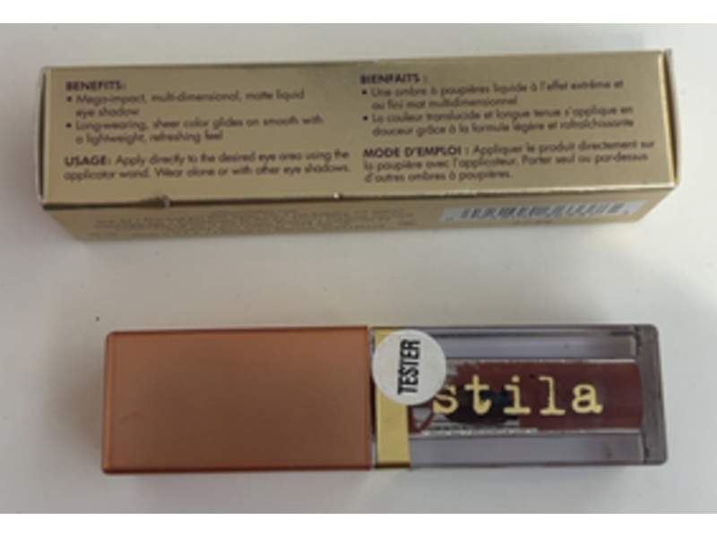 Stila Suede Shade Liquid Eye Shadow, Sheer Terracotta, 0.153 fl oz/4.5 mL