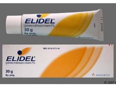 Elidel (pimcrolimus) Cream 1%, 30 g, Novartis (RX)