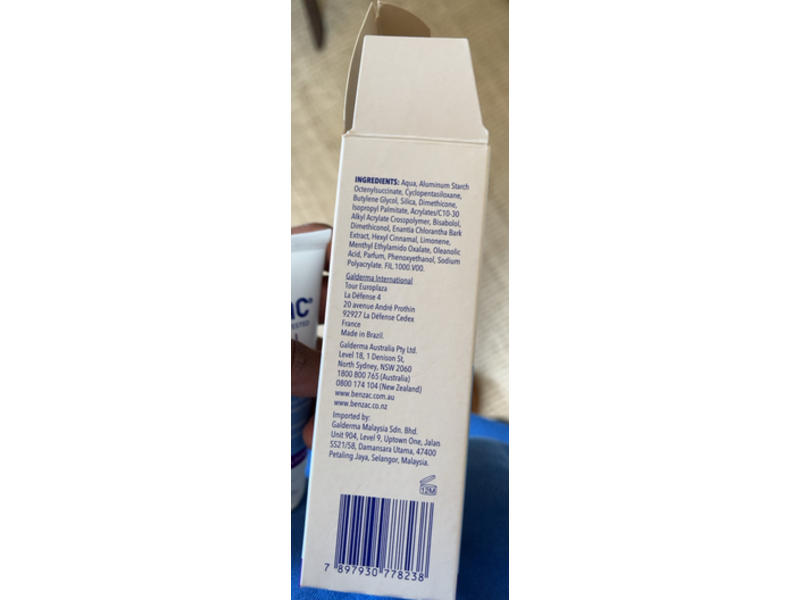 Benzac Oil Control Moisturizer, 50 mL