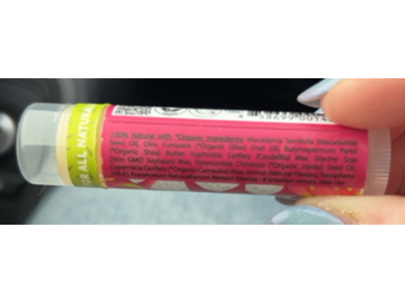 Crazy Rumors Shea Butter Lip Balm, Dragon Fruit, 0.15 oz/4.25 g