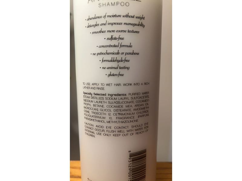 VS Clean Argan Shampoo, Anti-Frizz, 33.3 fl oz/ 1L