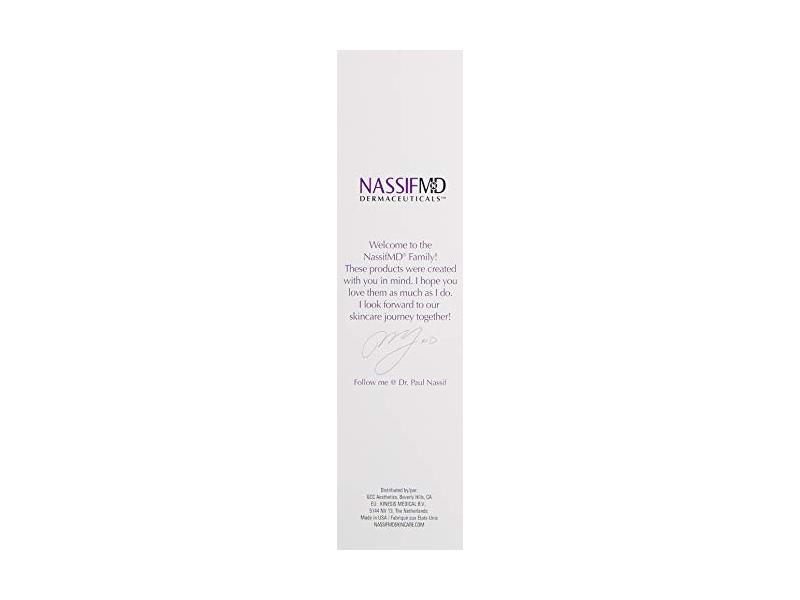 Nassifmd Hydro-Screen For Lips, Lip Hydrating And Volumizing Serum, 0.14 fl oz/4 mL