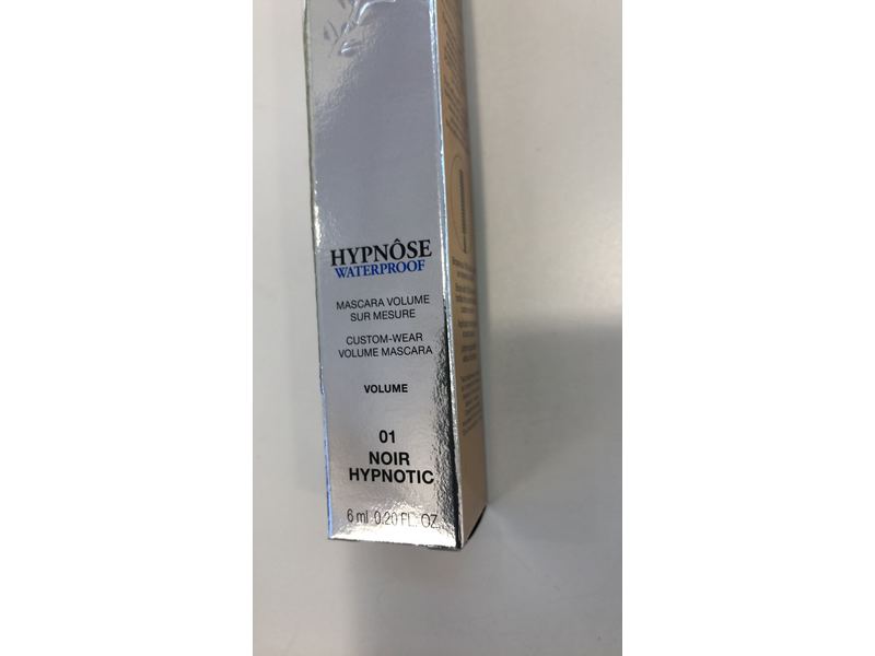 Lancome Hypnose Waterproof Mascara, 01 Noir Hypnotic, 0.20 fl oz/6 mL