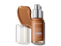 Revlon Illuminance Skin-Caring Foundation, 417 Warm Caramel, 1 fl oz/30 mL - thumbnail 1