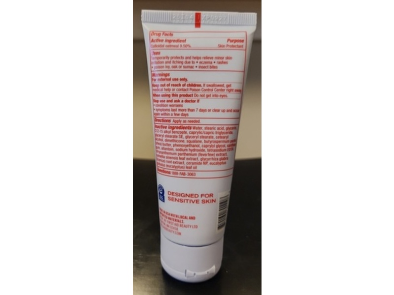 First Aid Beauty Skin Protectant Ultra Repair Cream, Colloidal Oatmeal, 2 oz/56.7 g