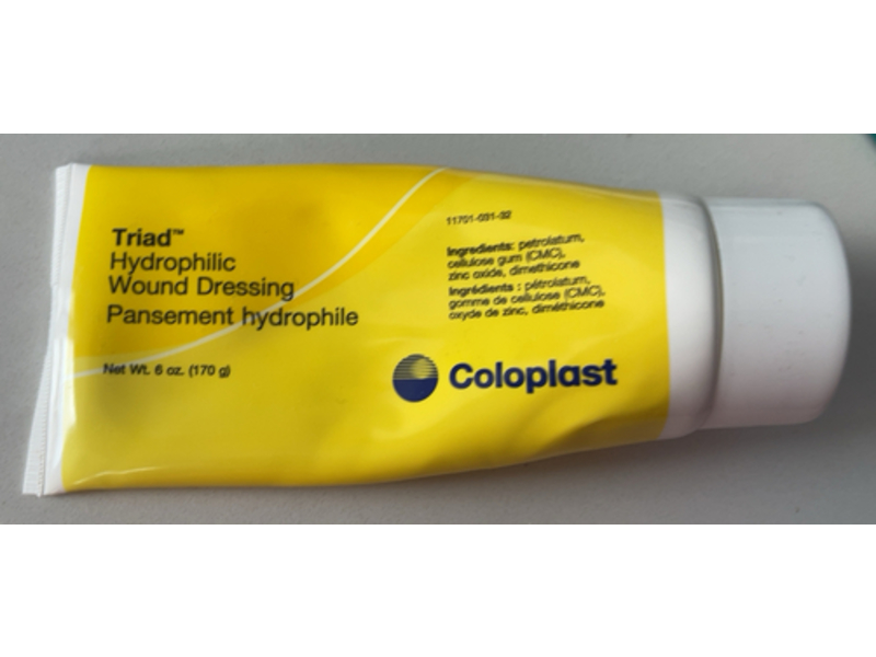 Coloplast Triad Hydrophilic Wound Dressing, 6 oz/170 g