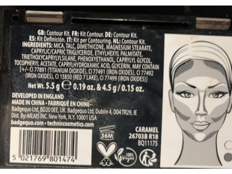 Technic Define & Highlight Contour Kit, Caramel
