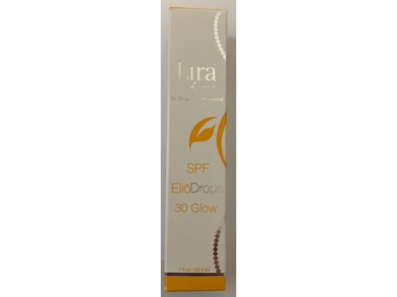 Lira Clinical Elio Drops Glow, SPF 30, 1 fl oz/29.4 mL