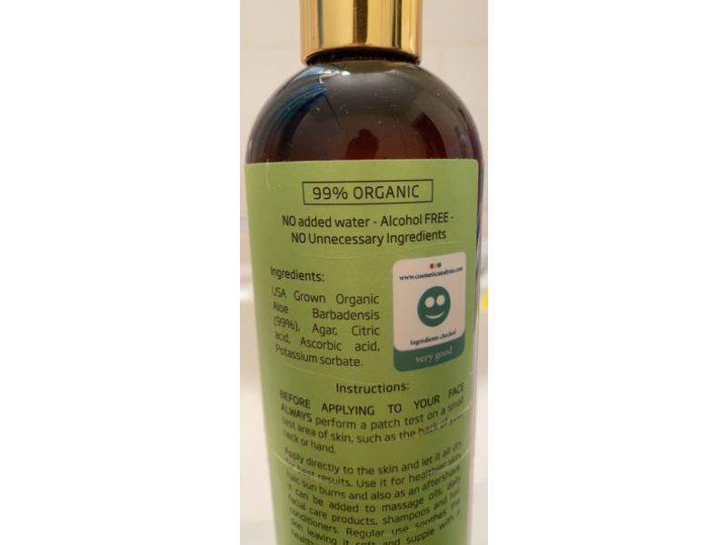 Seven Minerals Aloe Vera Gel, 12 fl oz/355 mL