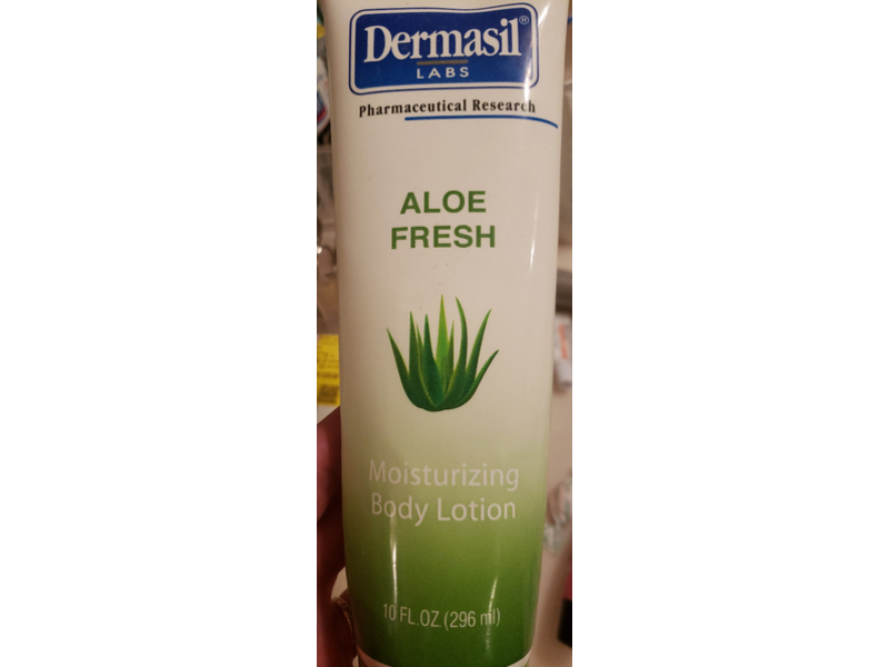 Dermasil Labs Aloe Fresh Moisturizing Body Lotion, 10 fl oz/296 mL