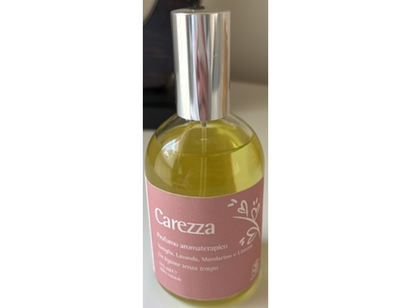 Carezza Natural Perfume Aromatherapy, Vanilla, Lavender, Mandarin & Lemon, 115 mL