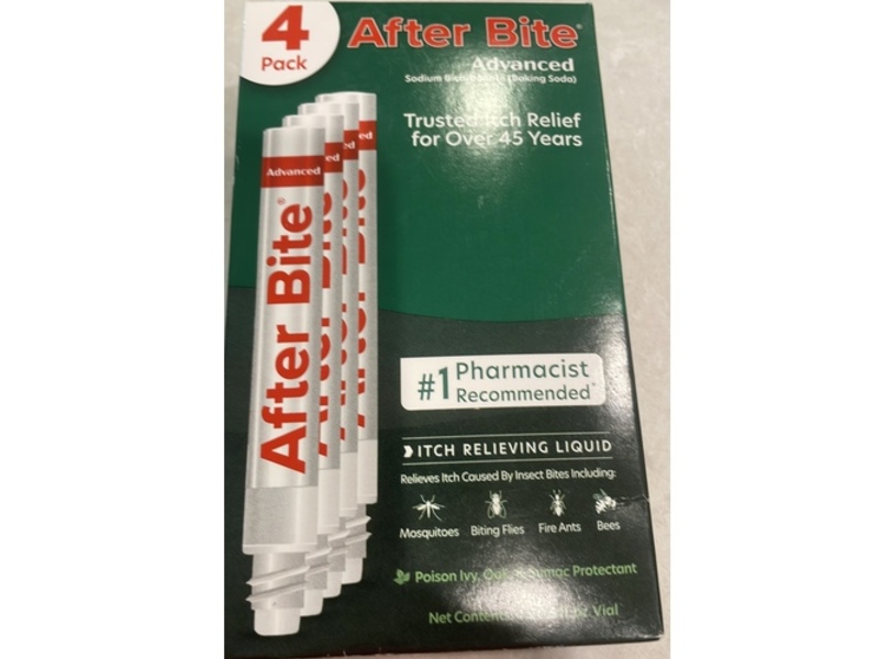 After Bite Advanced Itch Relief, 0.5 fl oz/14 mL, Pack Of 4