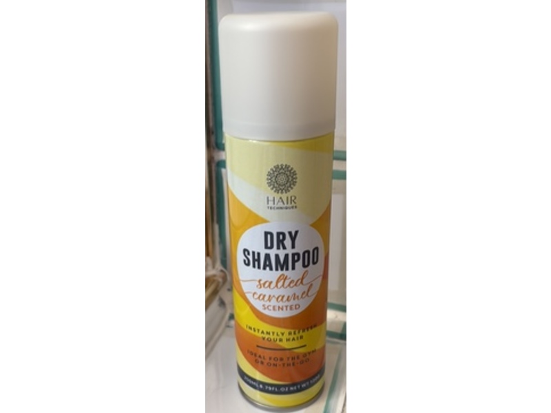 Hair Techniques Dry Shampoo, Salted Caramel Scented, 8.79 fl oz/250 mL