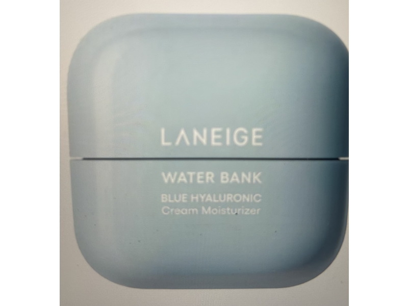Laneige Water Bank Blue Hyaluronic Cream Moisturizer, 1.6 fl oz/50 mL