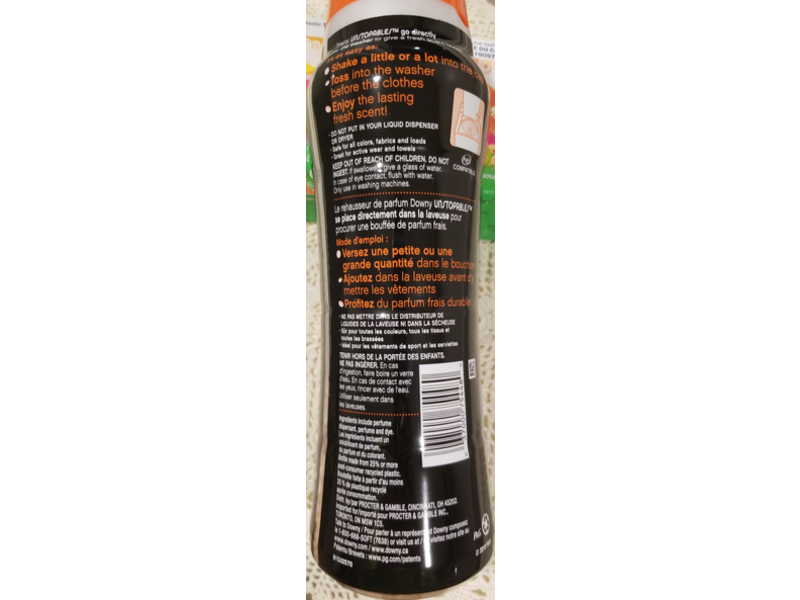 Downy Unstopables In Wash Scent Booster, Tide Original, 20.1 oz/570 g