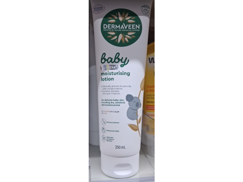 DermaVeen Baby Calmexa Moisturizing Lotion, 250 mL