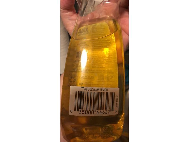 Ajax Ultra Dish Liquid, Lemon, 14 fl oz/414 mL