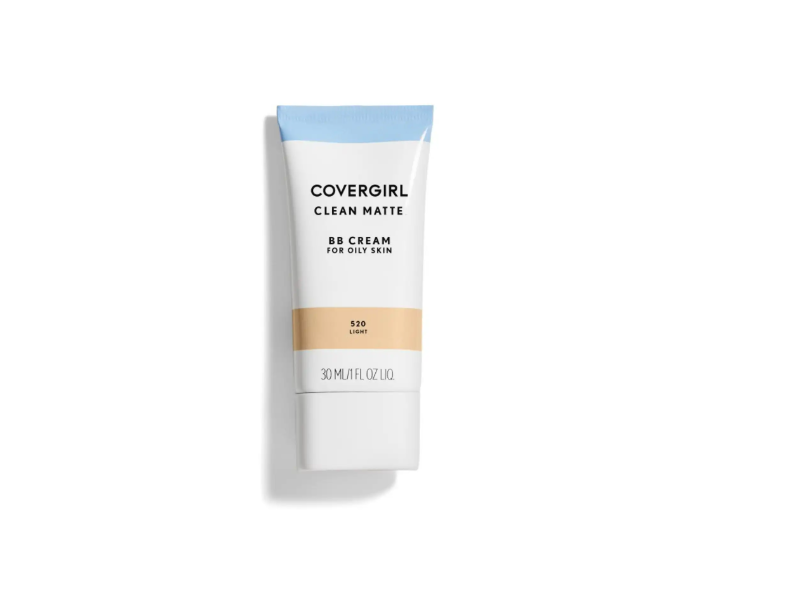 CoverGirl Clean Matte BB Cream, 520 Light, 1 fl oz/30 mL.