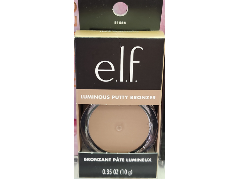 e.l.f. Luminous Putty Bronzer, Vacay Mood, 0.35 oz/10 g