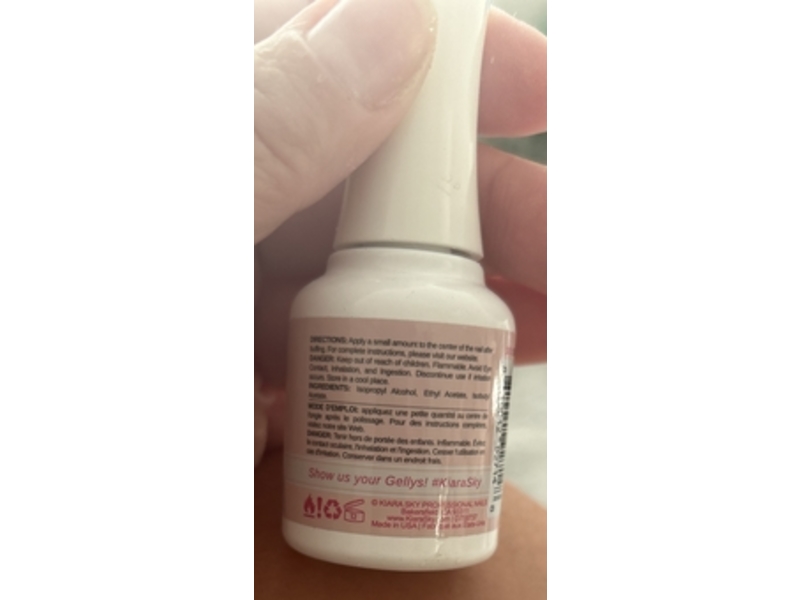 Kiara Sky Gelly Tips Soak Off Prep, 0.5 fl oz/15 mL