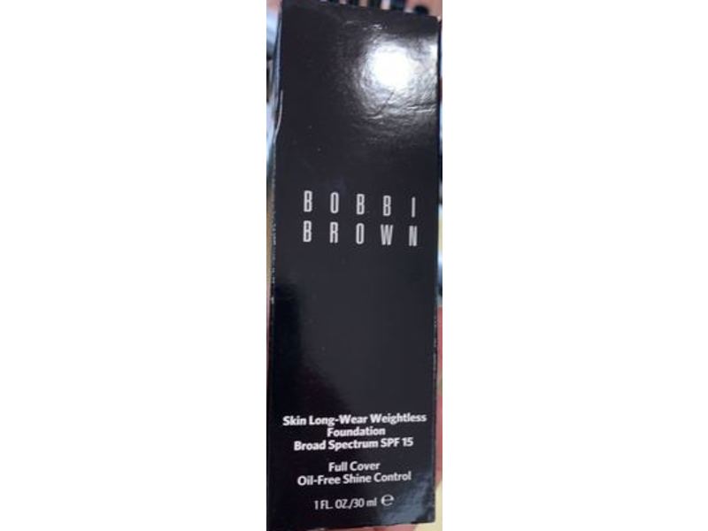Bobbi Brown Skin Long Wear Weightless Foundation, Cool Ivory, SPF 15, 1 fl oz/30 mL