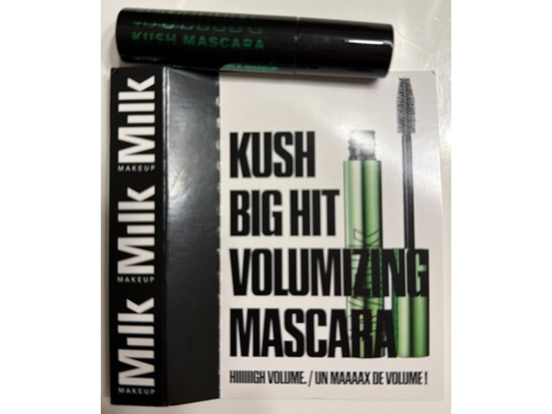 Milk Makeup Kush Big Hit Volumizing Mascara, Black, 0.12 fl oz/3.5 g