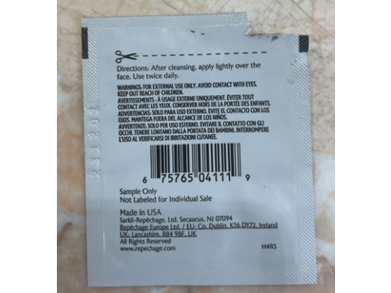 Repechage Red-Out Serum, Seaweed Extract & Silver