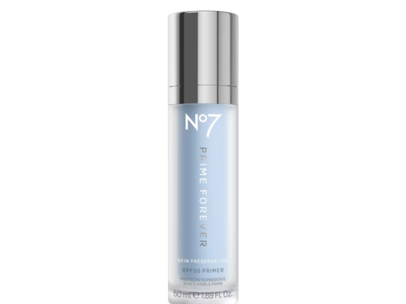 No7 Prime Forever Primer, SPF 50 , 1.69 fl oz/50 mL