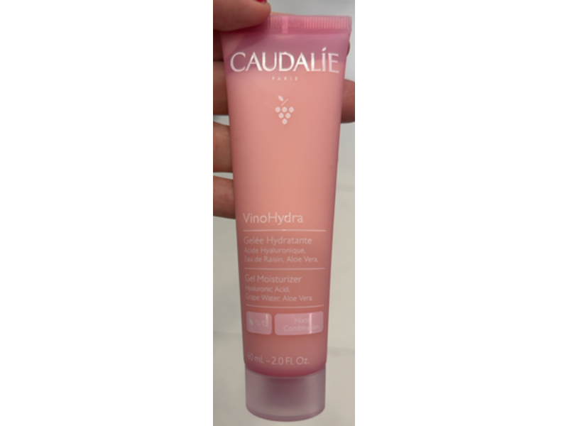 Caudalie VinoHydra Gel Moisturizer, Hyaluronic Acid + Grape Water & Aloe Vera, 2.0 fl oz/60 mL