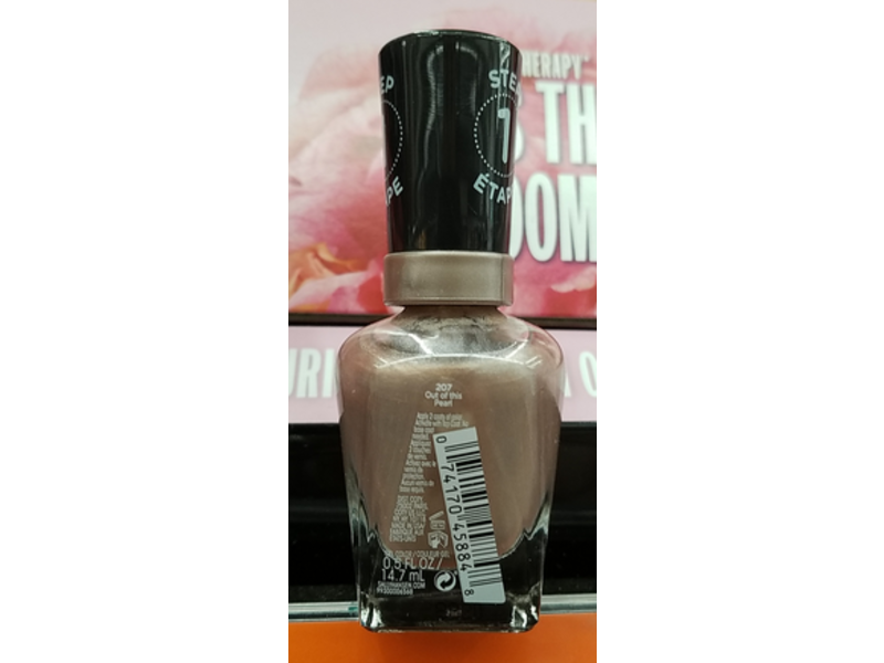 Sally Hansen Miracle Gel Color, 207 Out Of This Pearl, 0.5 fl oz/14.7 mL