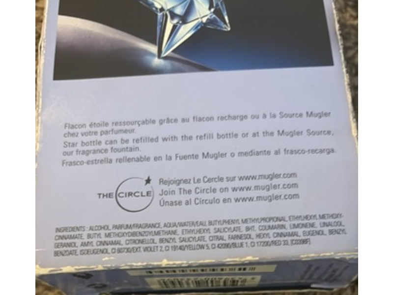 Mugler Eau De Parfum, Angel, 0.8 fl oz/25 mL