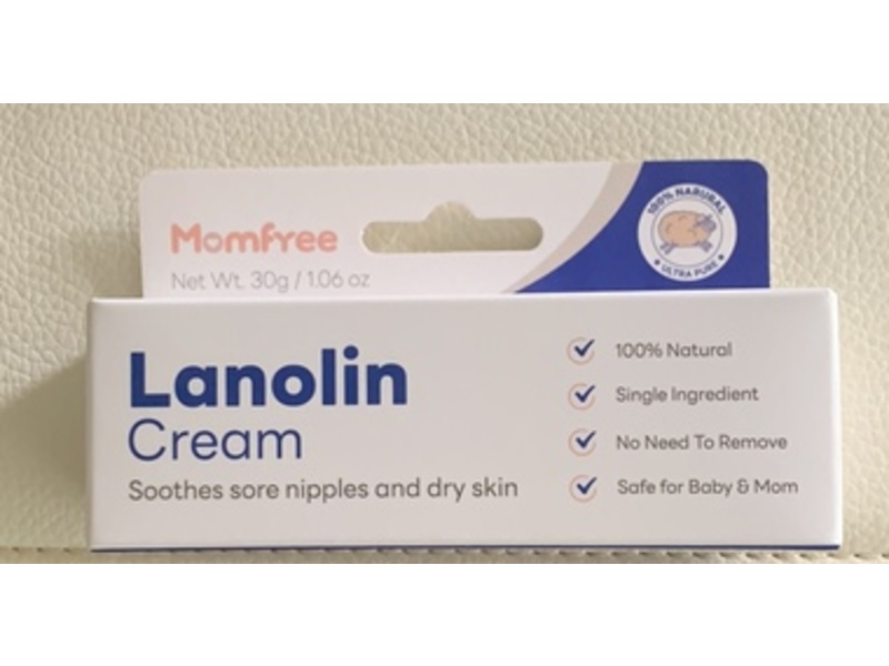 Momfree Lanolin Cream, 1.06 oz/30 g