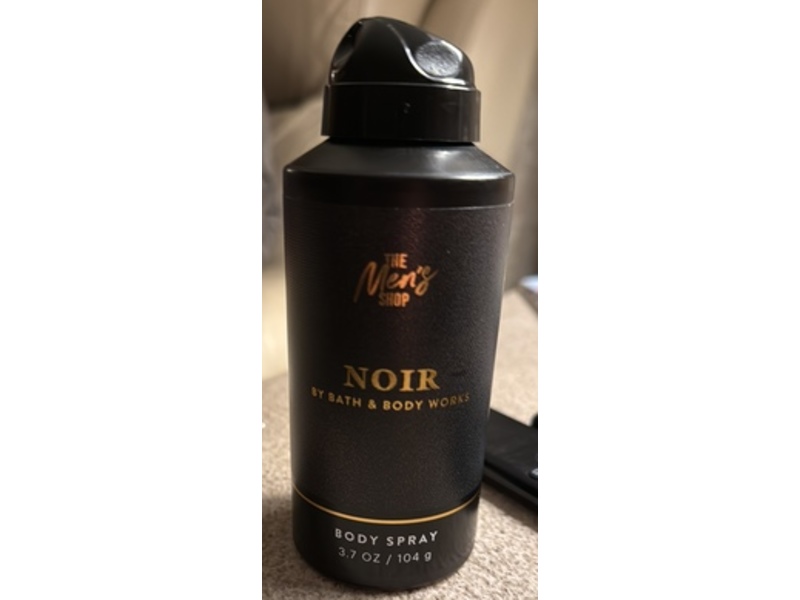 Bath & Body Works The Mens Shop Noir Body Spray, 3.7 oz/104 g