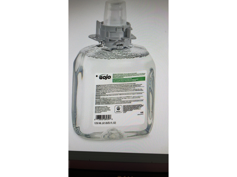Gojo Green Certified Foam Hand Cleaner, 42 oz/1250 mL