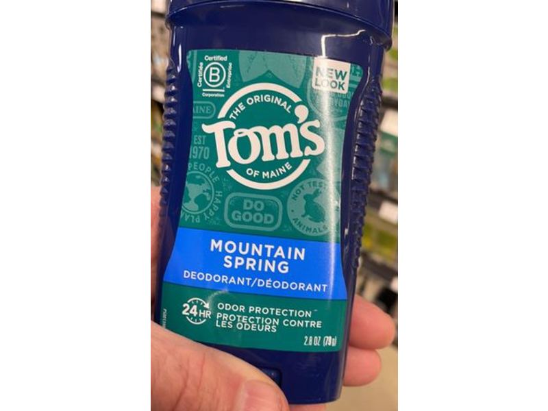 Tom's Of Maine Deodorant, Mountain Spring, 2.8 oz/79 g
