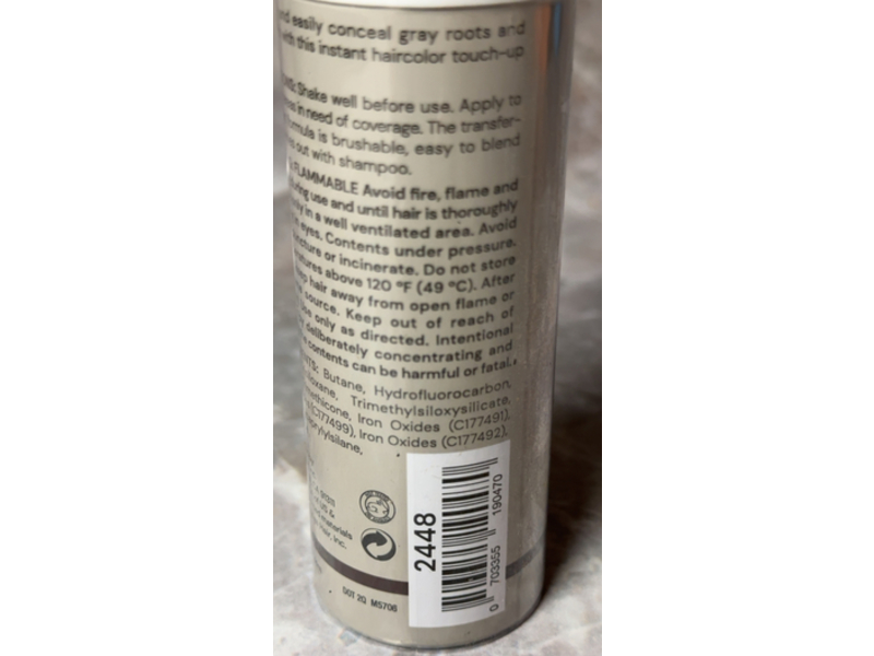 l'ange Root Touch-Up Spray, Medium Brown, 2 oz/59 g