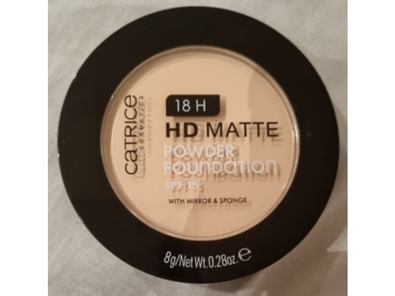 Catrice Cosmetics Hd Matte Powder Foundation, SPF 15, 005N, 0.28 oz/8 g