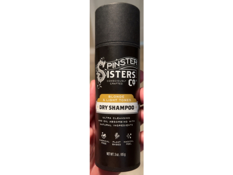 Spinster Sisters Blonde & Light Tones Dry Shampoo, 3 oz/85 g