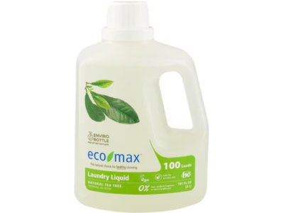 Eco-Max Laundry Liquid Detergent, Natural Tea Tree, 100 Loads, 101 fl oz/3 L