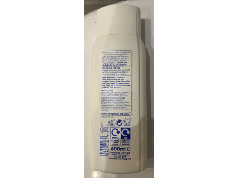 Super Drug Dry Skin Lotion, Radicare Antioxidant Complex, 400 mL
