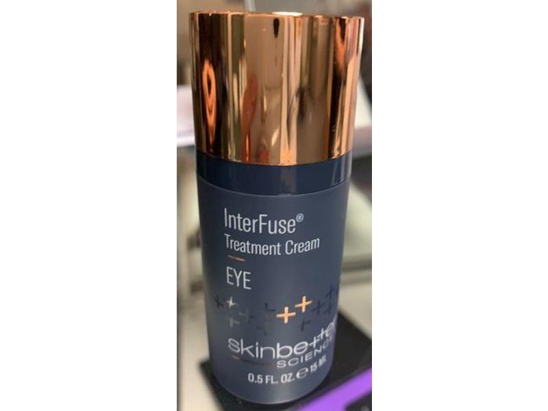 Skinbetter Science Interfuse Treatment Cream, Eye, 0.5 fl oz/15 ml