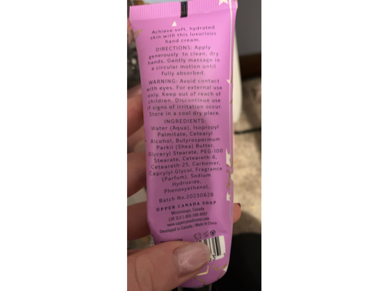 Brompton & Langley Delight Hand Cream, Pomegranate, 1.7 fl oz/50 mL