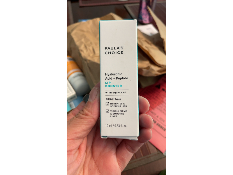 Paula's Choice Hyaluronic Acid + Peptide Lip Booster, 0.33 fl oz/10 mL