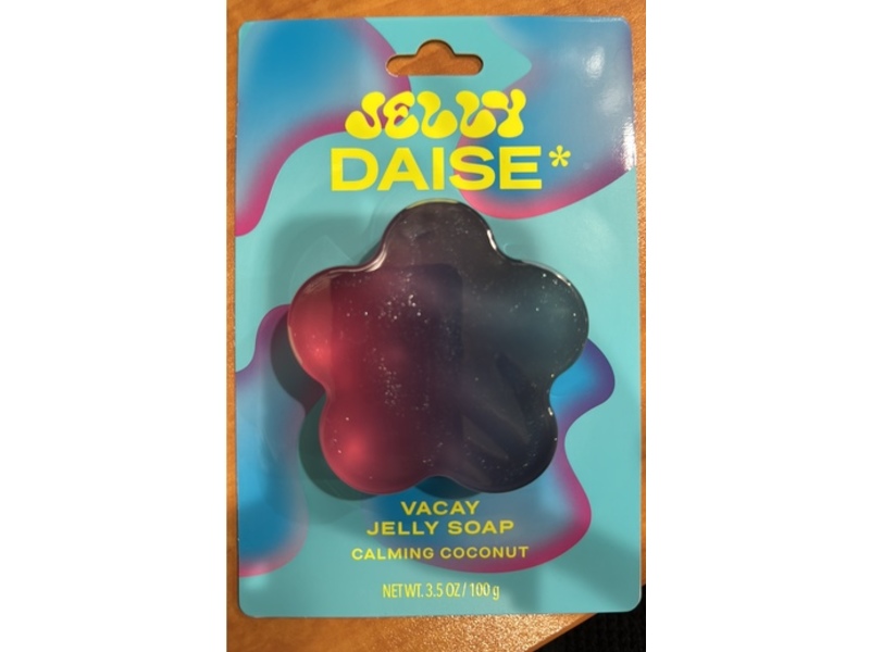 Daise Jelly Soap, Vacay Calming Coconut, 3.5 oz/100 g