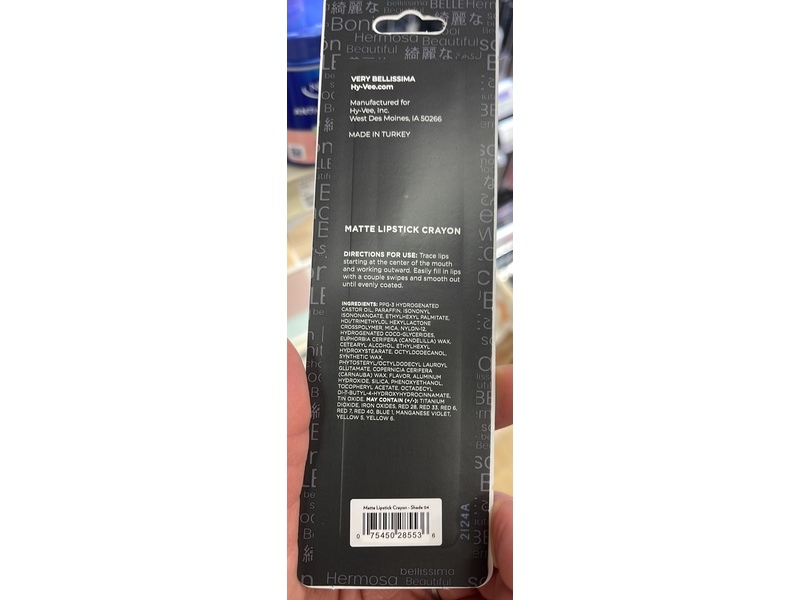 Bellissima Matte Lipstick Crayon, 04, 0.12 oz