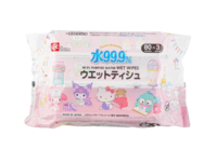 LEC Sanrio Characters Wet Wipes, Pack Of 80, 3 Packs - Image 2