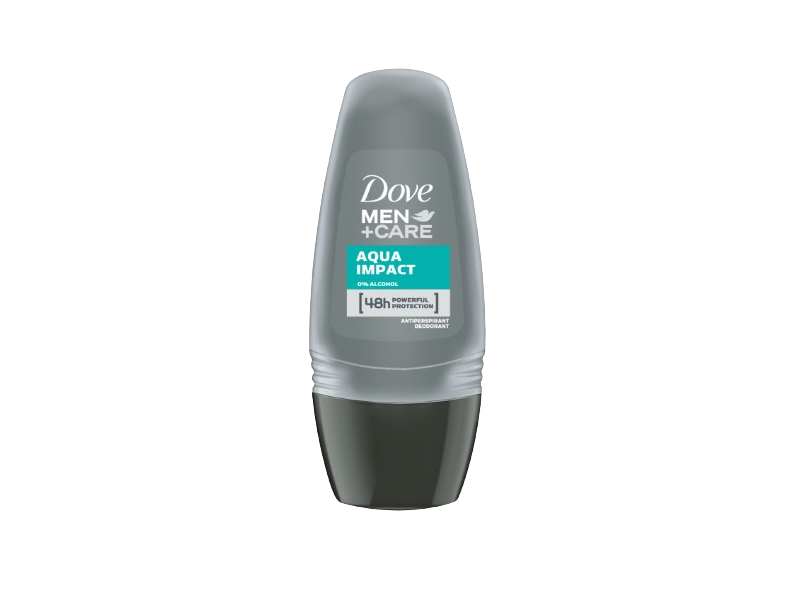 Dove Men +Care 48H Antiperspirant Deodorant, Aqua Impact, 50 mL