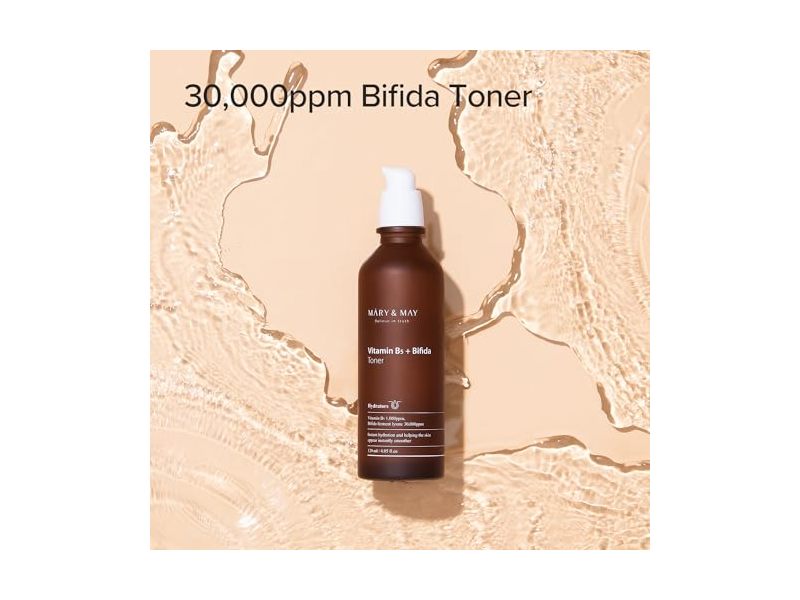 Mary & May Vitamin B5 + Bifida Toner 4.05 Fl Oz/120 ml