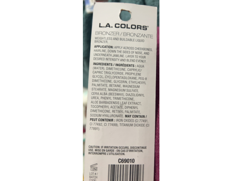 L.A. Colors Matte Too Cheeky Bronzer, Bronzed Babe, 0.14 oz/4 g